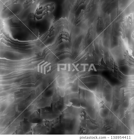 Dark Flowing Organic Strata Displacement Map Dark Flowing Organic Strata Displacement Map 138954411