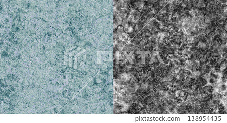 Cyan Stone Texture and Grayscale Map Comparison Cyan Stone Texture and Grayscale Map Comparison 138954435