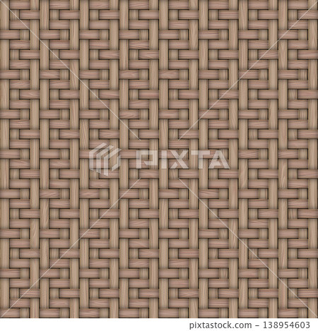 Fine Brown Wood Weave Wicker Texture Pattern Fine Brown Wood Weave Wicker Texture Pattern 138954603