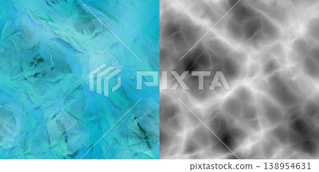 Fire Opal Texture and Displacement Map Comparison Fire Opal Texture and Displacement Map Comparison 138954631