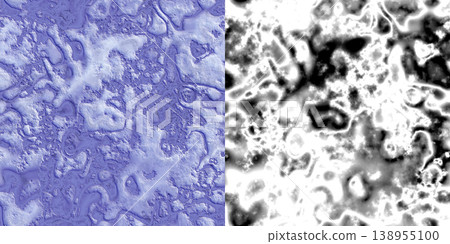 Fossil Reef Texture and Height Map Comparison Fossil Reef Texture and Height Map Comparison 138955100