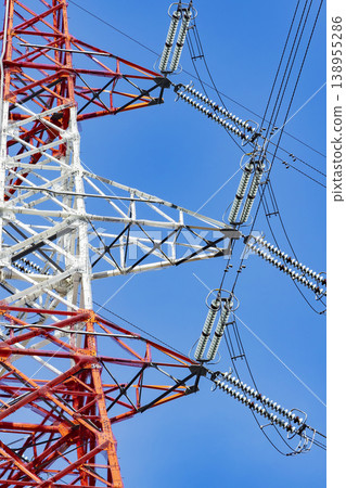 塔式高壓塔電源線 塔式高壓塔電源線 138955286