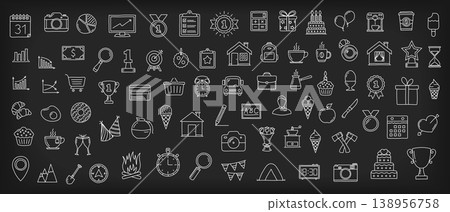 Universal Doodle Icons Universal Doodle Icons 138956758
