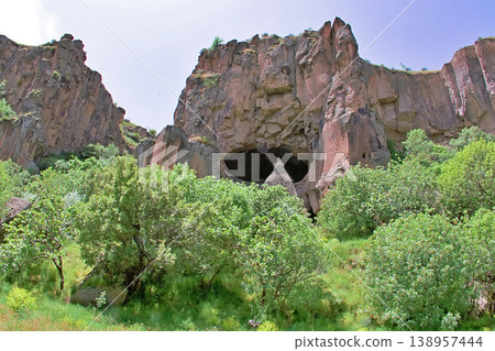 Scenic Ihlara Valley Canyon in Cappadocia. Scenic Ihlara Valley Canyon in Cappadocia. 138957444
