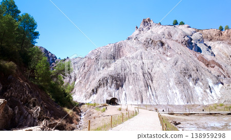 Cardona Salt Mountain Cultural Park geology and landscape Cardona Salt Mountain Cultural Park geology and landscape 138959298