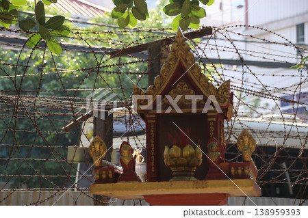 A shrine A shrine 138959393