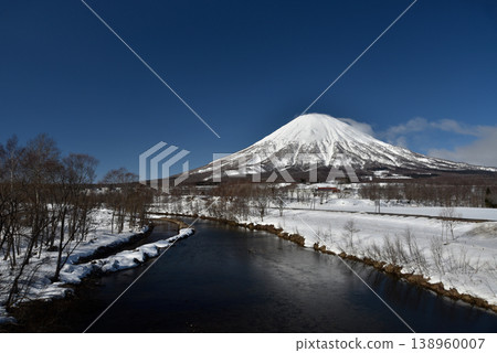 Mt. Yotei and Shirator River 138960007
