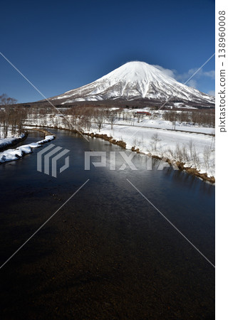 Mt. Yotei and Shirator River Mt. Yotei and Shirator River 138960008
