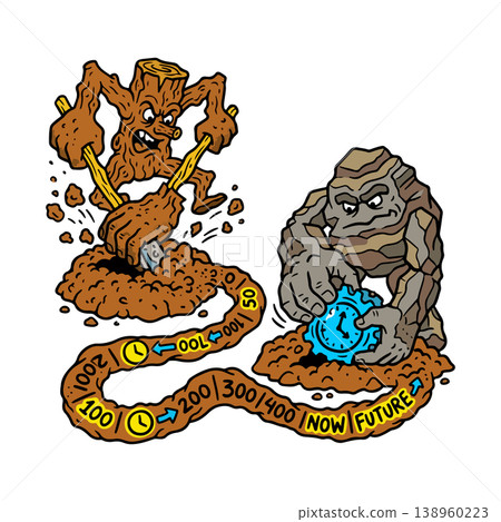 Time and Geological Transformation Time and Geological Transformation 138960223