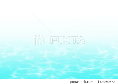 Background material - Water surface - Emerald green Background material - Water surface - Emerald green 138960678
