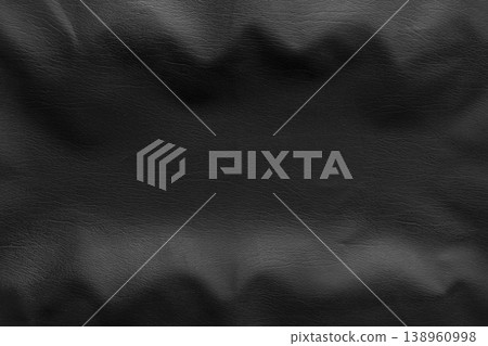 Wavy texture dark faux leather material fabric vintage background abstract black pattern Wavy texture dark faux leather material fabric vintage background abstract black pattern 138960998