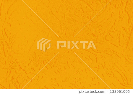 Orange bright paint grunge plaster wall texture abstract pattern decorative stucco background structure backdrop 138961005