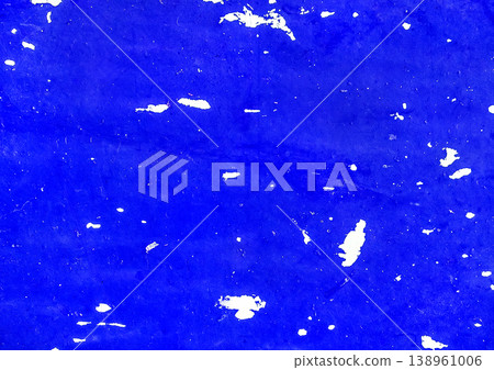 Splashes white paint brush blue color pattern abstract surface wall texture background Splashes white paint brush blue color pattern abstract surface wall texture background 138961006