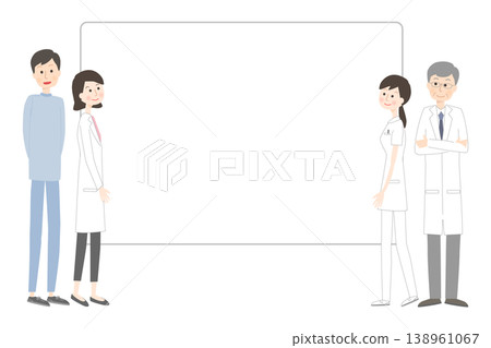 A healthcare worker smiles as they look at the whiteboard. A healthcare worker smiles as they look at the whiteboard. 138961067