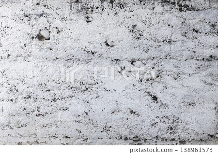 Rough weathered concrete texture with white paint for abstract backgrounds Rough weathered concrete texture with white paint for abstract backgrounds 138961573
