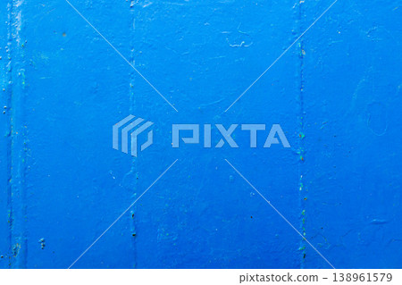 blue metal surface with welded seams - texture and background blue metal surface with welded seams - texture and background 138961579