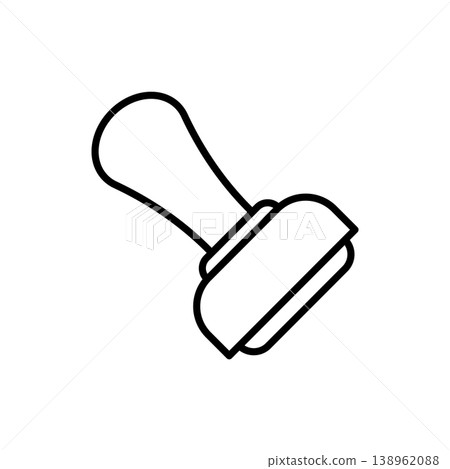 Rubber Stamp icon vector design templates simple and modern 138962088