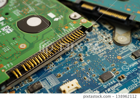 Repairing and upgrade circuit mainboard of notebook, electronic, computer hardware and technology. 138962112