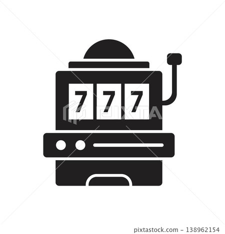 Slot machine icon vector design templates Slot machine icon vector design templates 138962154