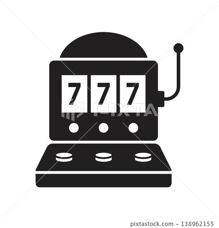 Slot machine icon vector design templates Slot machine icon vector design templates 138962155