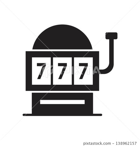 Slot machine icon vector design templates Slot machine icon vector design templates 138962157