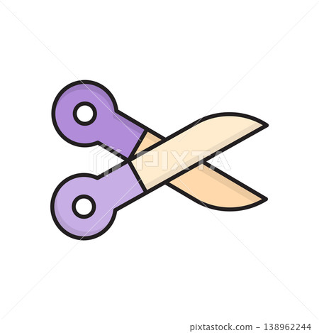 Scissors icon vector design templates simple and modern concept Scissors icon vector design templates simple and modern concept 138962244