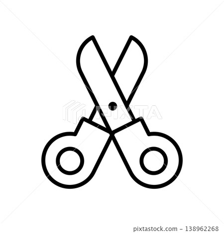 Scissors icon vector design templates simple and modern concept Scissors icon vector design templates simple and modern concept 138962268