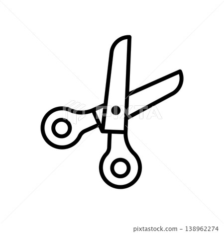 Scissors icon vector design templates simple and modern concept 138962274