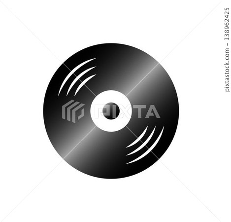 Vinyl record icon vector design templates Vinyl record icon vector design templates 138962425