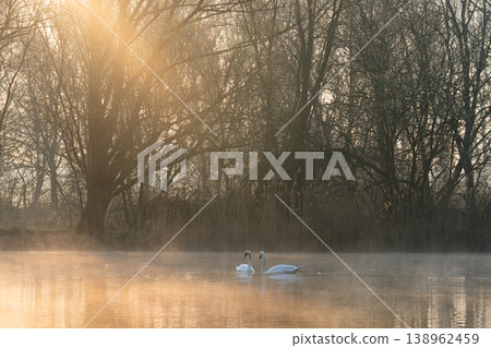 Lippe river close to Hamm, North Rhine Westphalia, Germany Lippe river close to Hamm, North Rhine Westphalia, Germany 138962459