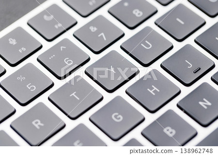 Keyboard close up template 138962748