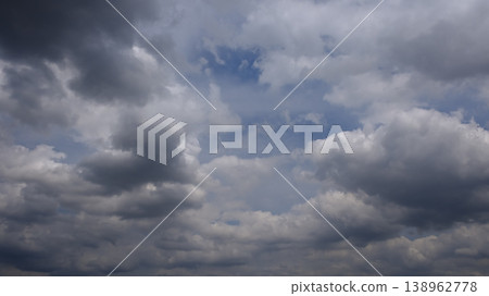 多雲的天空 多雲的天空 138962778