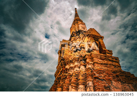 The magnificent details of the stupa The magnificent details of the stupa 138963045