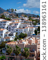 Charming city unfold, offering breathtaking views and a picturesque atmosphere in Nerja, Spain 138963161