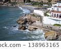 Wonderful landscapes of the shimmering sea and charming city unfold, offering breathtaking coastal views and a picturesque atmosphere in Nerja, Spain 138963165