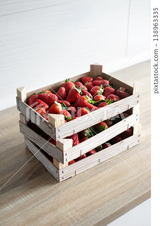 Fresh strawberries Fresh strawberries 138963335