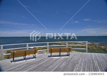 [Kanagawa Prefecture] Coastal scenery of Yokosuka Kannonzaki 138964041