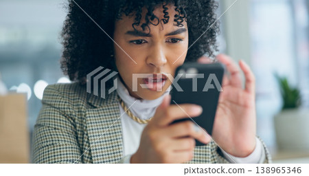 Business woman, phone and night with stress, error and reading for problem solving for communication. Entrepreneur, smartphone and 404 glitch with networking, mobile app and frustrated face in office Business woman, phone and night with stress, error and reading for problem solving for communication. Entrepreneur, smartphone and 404 glitch with networking, mobile app and frustrated face in office 138965346