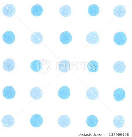 Polka dots drawn with Copic markers 138966308