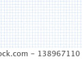 A simple, hand-drawn background material with a light blue-gray grid, similar to graph paper. 138967110