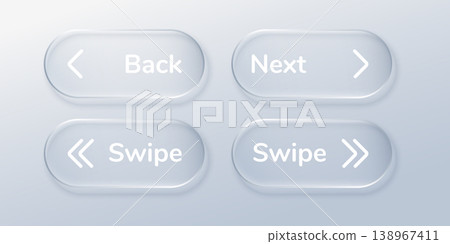 Swipe up arrow button with glass effect. Modern UI icon for social media stories, apps, and websites. Transparent glassmorphism design with minimal style. Swipe up arrow button with glass effect. Modern UI icon for social media stories, apps, and websites. Transparent glassmorphism design with minimal style. 138967411