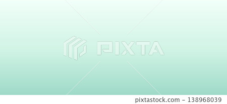 Soft Aqua Green Gradient Calm Minimal Background 138968039