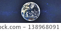 Planet Earth of solar system in the space. 138968091