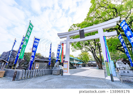 Kato Shrine in Spring, Kumamoto City, Kumamoto Prefecture 138969176