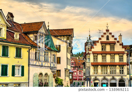 Architecture of St. Gallen in Switzerland 138969211