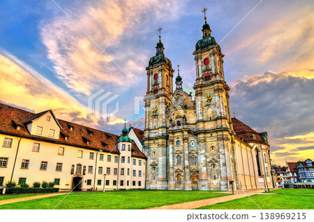 Cathedral of Saint Gall Abbey in St. Gallen, Switzerland Cathedral of Saint Gall Abbey in St. Gallen, Switzerland 138969215