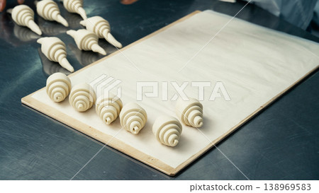 croissants ready to be baked 138969583