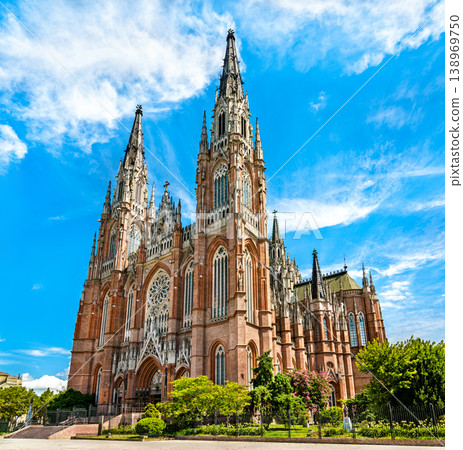 Cathedral of La Plata in Argentina 138969750