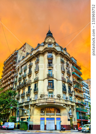 Sunset at Buenos Aires in Argentina Sunset at Buenos Aires in Argentina 138969752