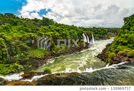 Iguazu Falls, the largest waterfall in the world, South America Iguazu Falls, the largest waterfall in the world, South America 138969757